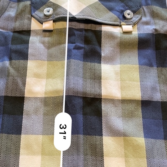 NWT: Rocawear long sleeve, blue/green plaid Sz 3XL - Picture 8 of 10